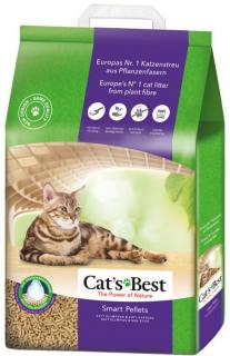 Cat's Best Żwirek drzewny Smart Pellet (Nature Gold) dla kota op. 5kg (10l) + Miska GRATIS
