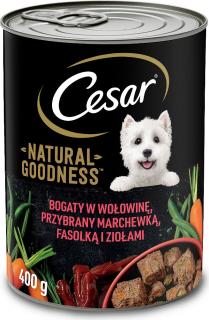 Cesar Adult Wołowina Mokra Karma dla psa op. 400g