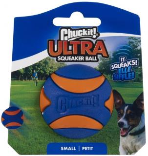 Chuck It Piłka Ultra Squeaker Ball dla psa rozm. S nr kat. 52070 WYPRZEDAŻ