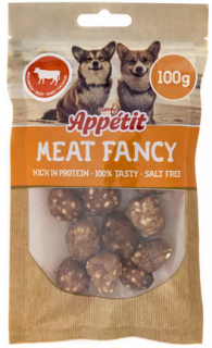 Comfy Appetit Meat Fancy Kulki Wołowe z ryżem Przysmak dla psa op. 100g