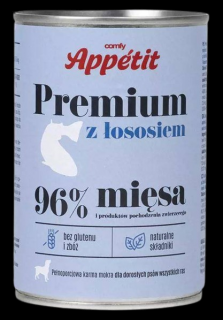 Comfy Appetit Premium z Łososiem Mokra karma dla psa 400g