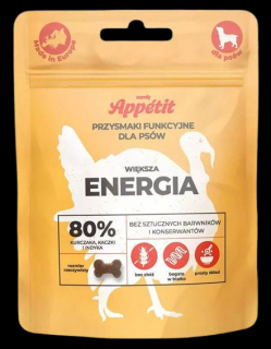Comfy Appetit Przysmaki funcyjne Energia dla psa op. 70g WYPRZEDAŻ