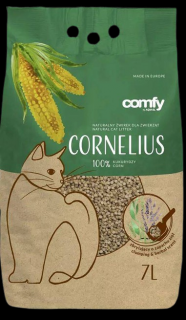 Comfy Żwirek kukurydziany Cornelius Herbal dla kota poj. 7l WYPRZEDAŻ
