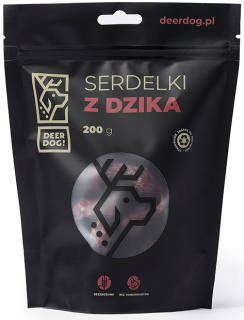 Deer Dog Serdelki z Dzika przysmaki dla psa op. 200g