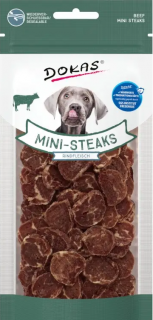 Dokas Przysmak Mini Steaks Wołowe dla psa op. 50g WYPRZEDAŻ