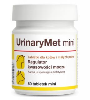 Dolfos Preparat na drogi moczowe UrinaryMet MINI dla psa i kota op. 60 tabletek