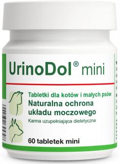 Dolfos Preparat na drogi moczowe Urinodol DOGCAT MINI dla psa i kota op. 60 tabletek
