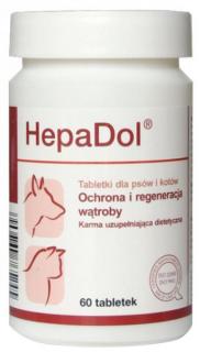 Dolfos Preparat na wątrobę HepaDol dla psa i kota op. 60 tabletek