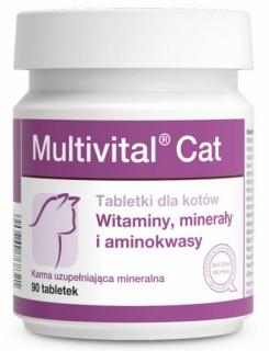 Dolfos Preparat witaminowy Multivital CAT dla kota op. 90 tabletek