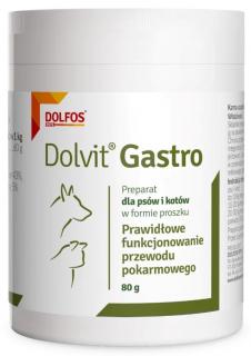 Dolvit Preparat na funkcjonowanie przewodu pokarmowego Gastro dla psa i kota op. 80g