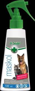 Dr Seidel Płyn usuwający zapachy MASKOL dla psa i kota poj. 100ml WYPRZEDAŻ