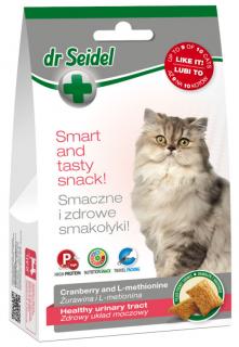Dr Seidel Przysmak Smakołyki na zdrowy układ moczowy dla kota op. 50g [Data ważności: 09.2024]