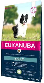 Eukanuba Adult SmallMedium LambRice Sucha Karma dla psa op. 2.5kg