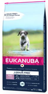 Eukanuba Grain Free Puppy Large Ocean Fish Sucha Karma dla szczeniaka op. 12kg