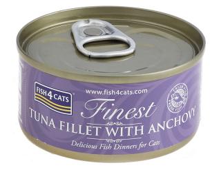 Fish4Cats Tuńczyk z Anchois Mokra Karma dla kota op. 70g