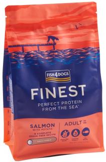 Fish4Dogs Finest Adult Small Salmon Sucha Karma dla psa op. 1.5kg