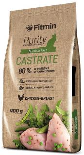 Fitmin Cat Purity Adult Castrate with Chicken Sucha karma z kurczakiem dla kota op. 400g WYPRZEDAŻ