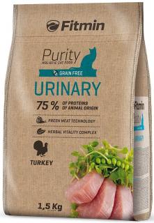 Fitmin Cat Purity Adult Urinary with Turkey Sucha karma z indykiem dla kota op. 1.5kg WYPRZEDAŻ