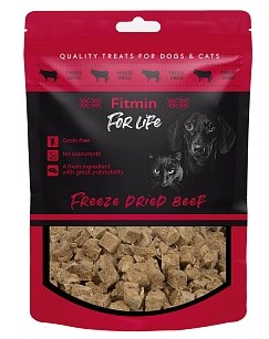 Fitmin For Life Przysmak Freeze Dried Beef dla psa i kota op. 30g