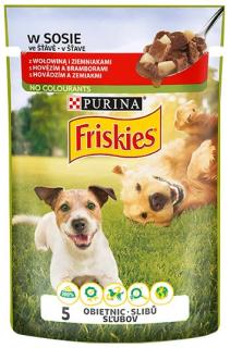 Friskies Dog Adult Wołowina w sosie Mokra Karma dla psa op. 85g