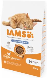 Iams Adult Sterilised Sucha Karma dla kota op. 10kg