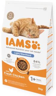 Iams Adult Sterilised Sucha Karma dla kota op. 3kg