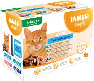 Iams Delights Sea Collection in Jelly Mokra Karma dla kota op. 12x85g