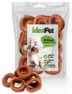 IdeaPet Przysmak O! Ringi z królikiem i rybą dla psa op. 500g