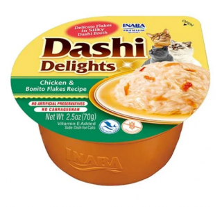 Inaba Ciao Dashi Delights ChickenBonito Flakes Recipe Mokra Karma dla kota op. 70g