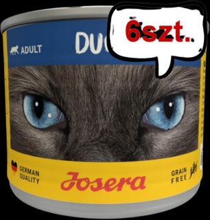 Josera Adult Duck Mokra Karma dla kotów op. 200g Pakiet 6 szt.