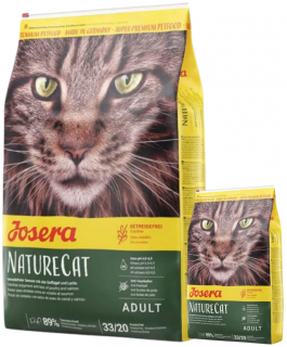 Josera Adult NatureCat Sucha Karma dla kota op. 10kg + Josera Sucha Karma dla kota 2kg GRATIS