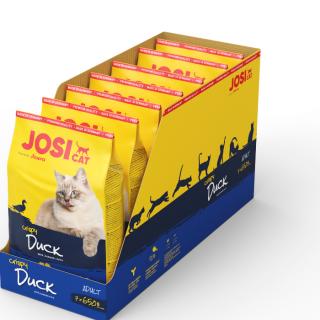 Josera Josicat Adult Crispy Duck Sucha Karma dla kota op. 7x650g WYPRZEDAŻ