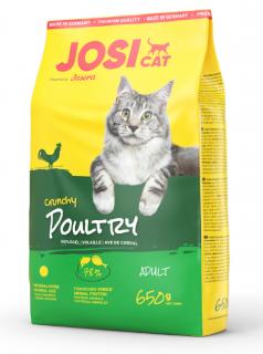 Josera Josicat Adult Crunchy Poultry Sucha Karma dla kota op. 650g WYPRZEDAŻ