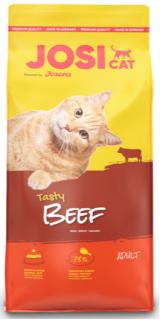 Josera Josicat Adult Tasty Beef Sucha Karma dla kota op. 10kg + Josicat Pate 4x100g GRATIS