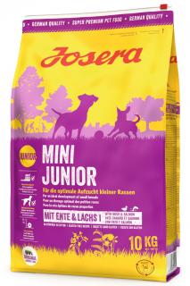 Josera Junior Mini Sucha Karma dla szczeniaka op. 10kg + Josera Meat Lovers Pure 400g GRATIS