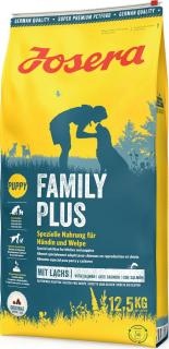 Josera Puppy Family Plus Sucha Karma dla szczeniaka op. 12.5kg + Josera Meat Lovers Pure 400g GRATIS