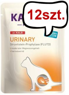 Kattovit Feline Diet Urinary z cielęciną (Kalb) Mokra Karma dla kota op. 85g Pakiet 12szt.