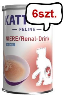 Kattovit Feline Niere/Renal-Drink Kaczka Mokra Karma dla kota poj. 135ml Pakiet 6szt.