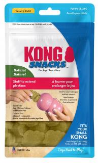 Kong Ciastka Snacks rozm. S Kurczak i łosoś dla szczeniaka op. 198g nr kat. XY3 WYPRZEDAŻ