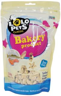 LoLo Pets Ciastka o smaku łososia dla psa op. 350g nr kat. 80807