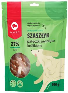 Maced Przysmak Pałeczki wołowe z królikiem dla psa op. 500g