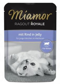 Miamor Ragout Royale Kitten Wołowina Mokra Karma dla kociąt op. 100g