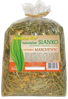 Natural-Vit Sianko z marchewką dla gryzonia op. 300g