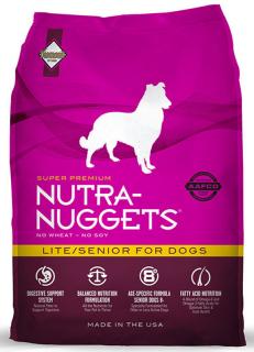 Nutra Nuggets SeniorLite Sucha Karma dla psa op. 2x15kg MEGA-PAK
