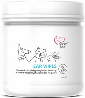 Over Zoo Ear Wipes Czyściki do uszu dla psa i kota op. 50szt.