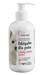 Over Zoo Odżywka do białej i jasnej sierści dla psa poj. 240ml WYPRZEDAŻ