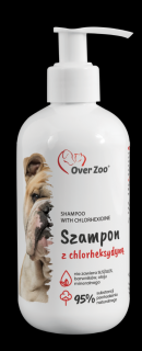 Over Zoo Szampon z chlorheksydyną dla psów poj. 250 ml