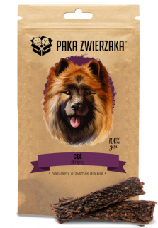 Paka Zwierzaka Stripsy Gęś dla psa op. 70g