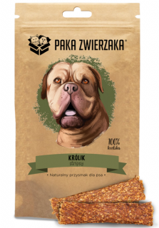 Paka Zwierzaka Stripsy Królik dla psa op. 70g