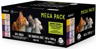 Pet Republic Mega Pack w sosie Mokra Karma dla kota op. 40x100g